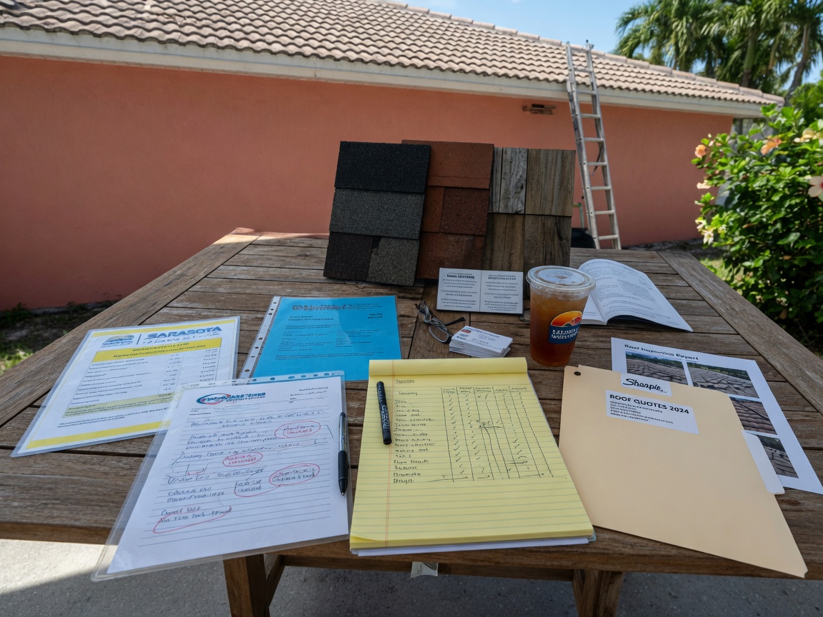 How to compare roof replacement quotes
