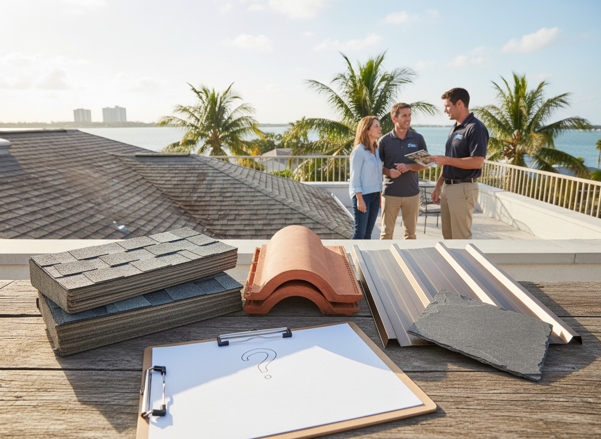 roof replacement planning in Indian Beach / Sapphire Shores